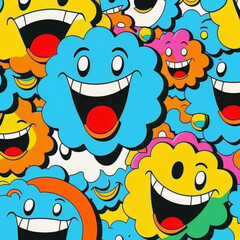 Fototapeta premium trippy psychedelicaest, Generative AI