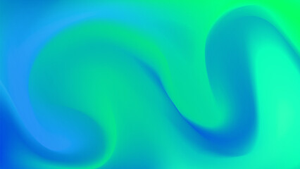 Green Blue Gradient Blur Abstract background. Modern background design. fluid background.liquid color . Fit for website, banners, wallpapers, brochure, posters