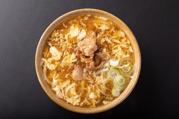 肉玉子あんかけうどん