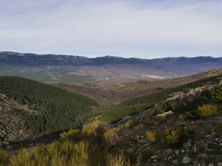 Naklejka premium Paisajes