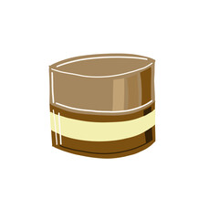 Vector Illustration hand drawing cosmetics for skincare