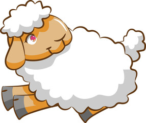 Sheep png graphic clipart design