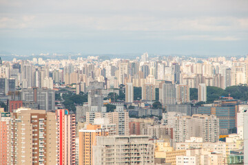 Fototapeta na wymiar buildings in the center of Sao Paulo in Brazil.