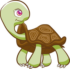 Turtle png graphic clipart design