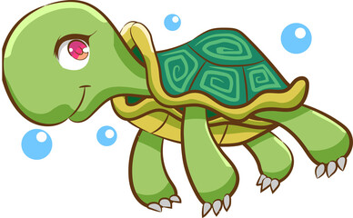 Turtle png graphic clipart design