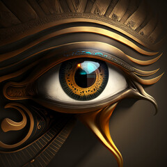 Horus eye - obrazy, fototapety, plakaty