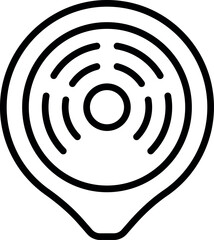 Tourism amphitheater icon outline vector. Ancient work. Old stadium