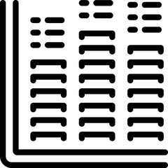 Obraz premium Population data icon outline vector. Customer team. Social arrow