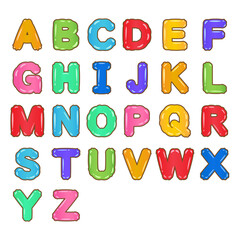 主線　バルーン飾り　文字　カラフル