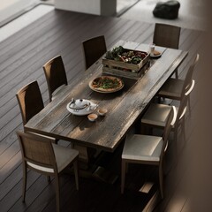 3D Rendering Modern Exterior and Interior Design