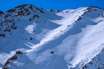 Eastern Sierra Mountains in California