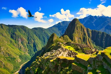Keuken foto achterwand Machu Picchu インカ文明の夢の跡・マチュピチュ古代遺跡の絶景