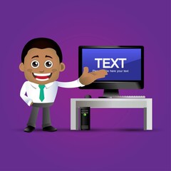 People Set - Business - African businessman set