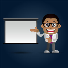 People Set - Business - African businessman set 