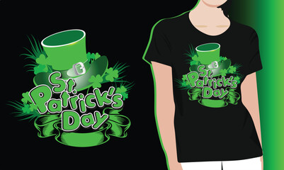 Patrick's day t - shirt design template 2023
