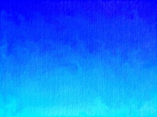 Blue Turquoise Ombre Gradient Watercolor Background