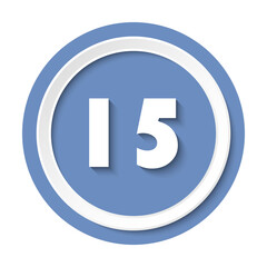 Bullet with number 15