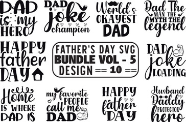 father's Day SVG Bundle Vol - 5