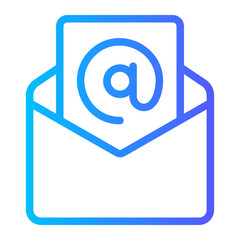 email gradient icon