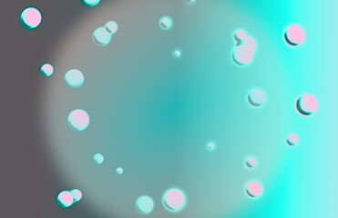 立体的なドットパーツを使った背景枠５