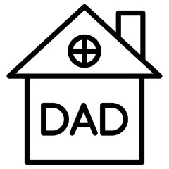 house day father icon