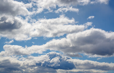 Fototapeta na wymiar Background with cloudsBackground with clouds and dark blue cloud