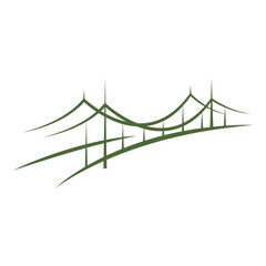 Bridge logo icon design