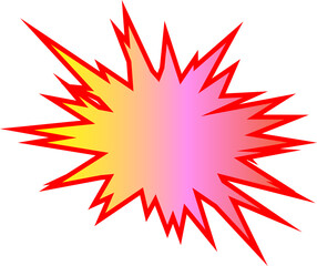 Star bubble speech pop art comic colorful decorative cartoon drawing frame background design illustration