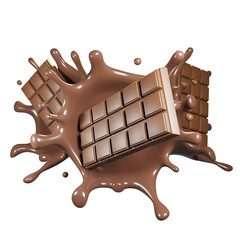 chocolate splash transparent background