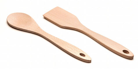 Wooden Kitchen Utensils for  cooking and mixing food