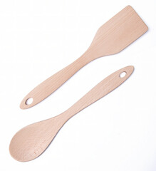 Wooden Kitchen Utensils for  cooking and mixing food