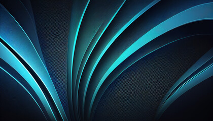 Abstract 3d blue background for presentation design. Generative Ai. Modern technology background. Suit for business, corporate, banner, backdrop and much more