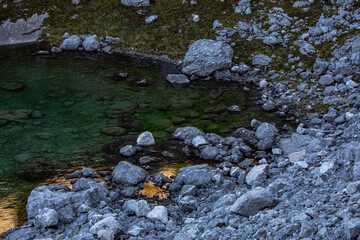 Seven Triglav lakes valley in Julian alps, Slovenia