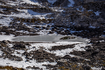 Seven Triglav lakes valley in Julian alps, Slovenia