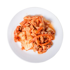 Kimchi cabbage, Korean homemade fermented side dish food