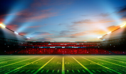 american football stadium 3d	