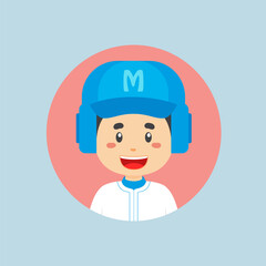 Avatar of a Baseball Player Character