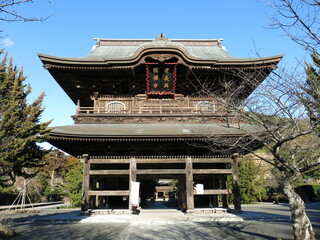 鎌倉市の建長寺にある三門　Kenchoji Temple