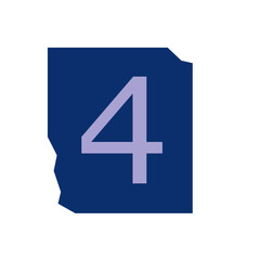 Fototapeta premium Collage Letters Element