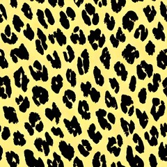 Leopard skin texture. Leopard print pattern created with Generative AI.