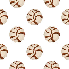Pattern homemade cookie different taste in pastry biscuit