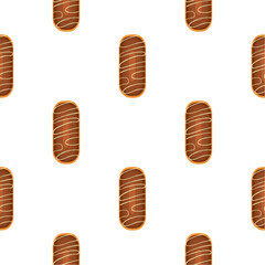 Pattern homemade cookie different taste in pastry biscuit