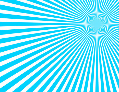 White and blue sunburst pattern background. Retro ray pattern background. Royalty high-quality free stock photo image of overlays sunbeams grunge Abstract backgrounds. Retro stripe pattern sunbrush