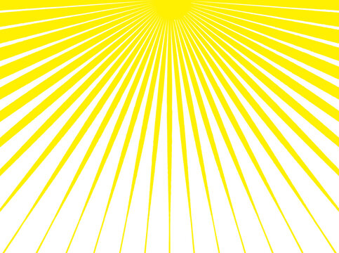 White and yellow sunburst pattern background. Retro ray pattern background. Royalty high-quality free stock photo image of overlays sunbeams grunge Abstract backgrounds. Retro stripe pattern sunbrush