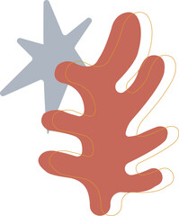 Leaf tropical matisse 