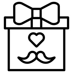 father's gift icon