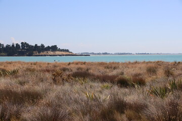 Caroline Bay in the port city of Timaru on the South Island of New Zealand.