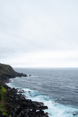 Fototapeta na wymiar Azoren Sao Miguel Portugal Atlantischer Ozean Ponta Delgada
