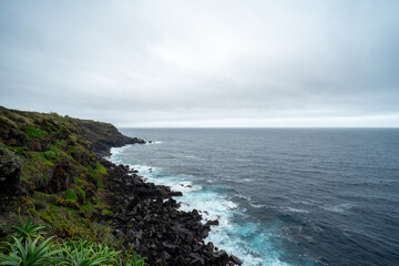 Azoren Sao Miguel Portugal Atlantischer Ozean Ponta Delgada
