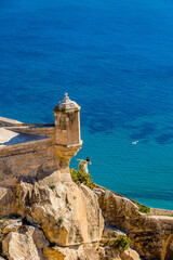 viewpoint castle of saint barbara alicante city view hisoania landmark